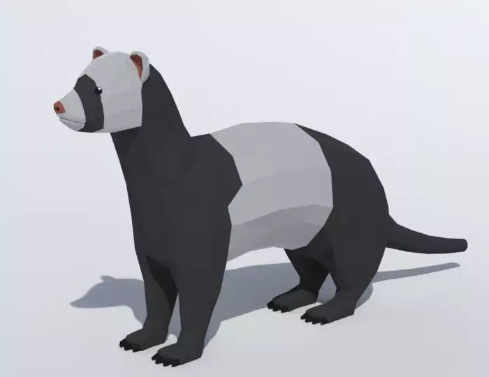 191 Ultimate Low Poly Animal Pack Low-poly 3D model_51