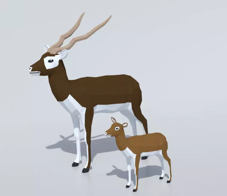 191 Ultimate Low Poly Animal Pack Low-poly 3D model_30