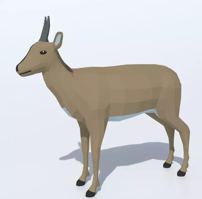 191 Ultimate Low Poly Animal Pack Low-poly 3D model_45