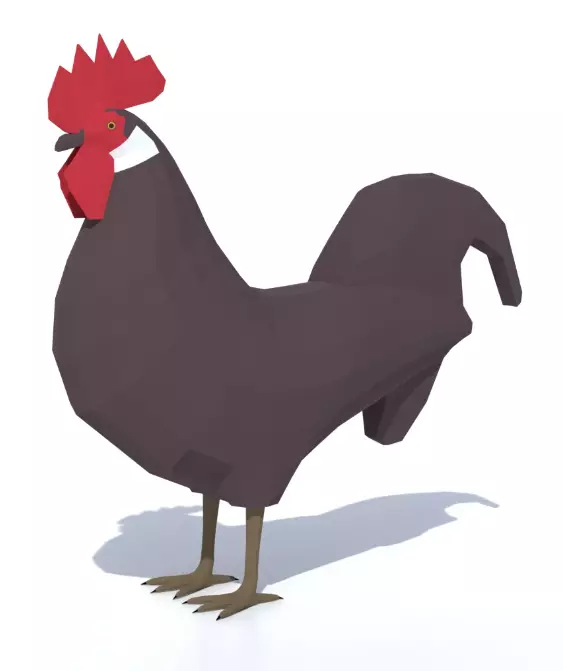 191 Ultimate Low Poly Animal Pack Low-poly 3D model_119