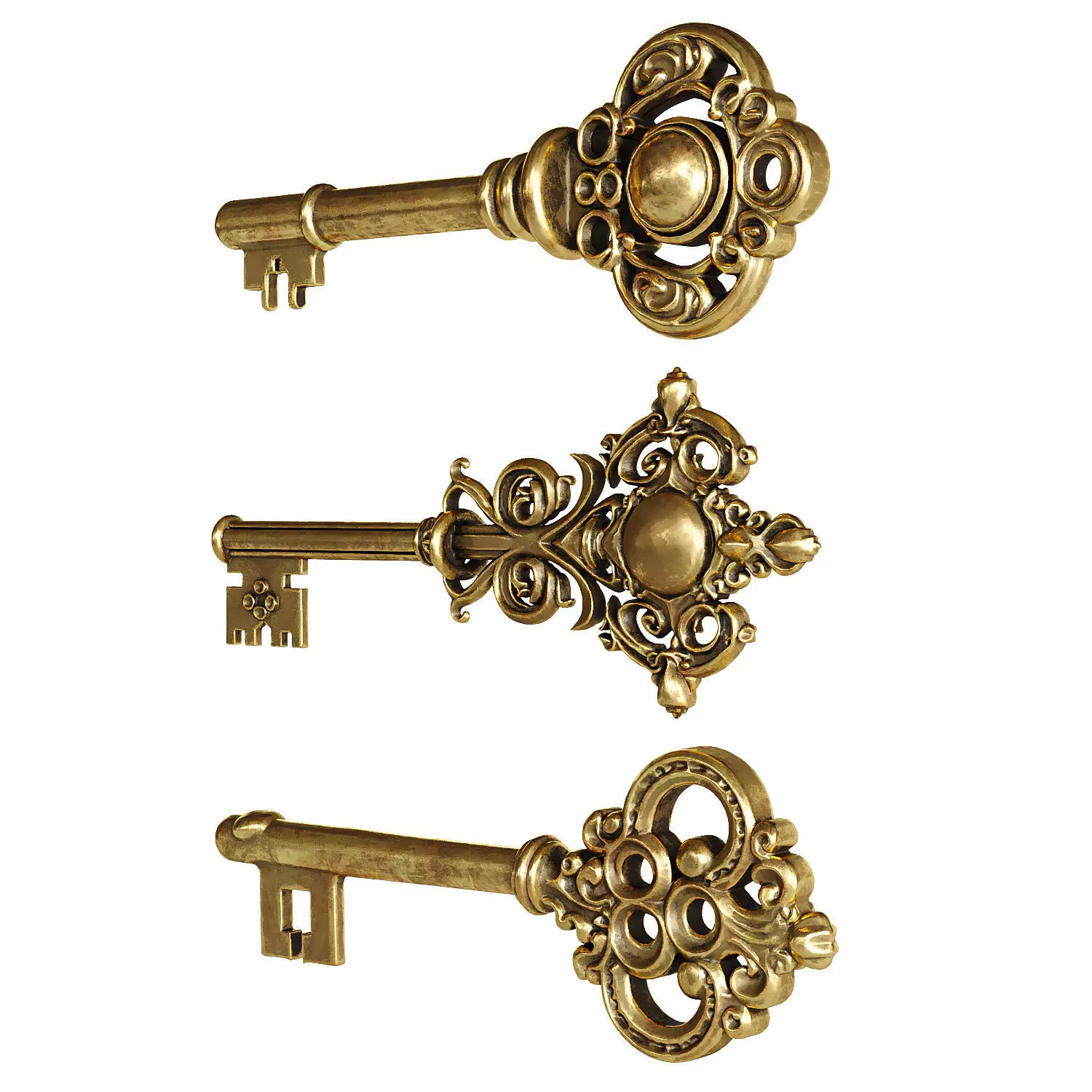 key set 1 3D model_1
