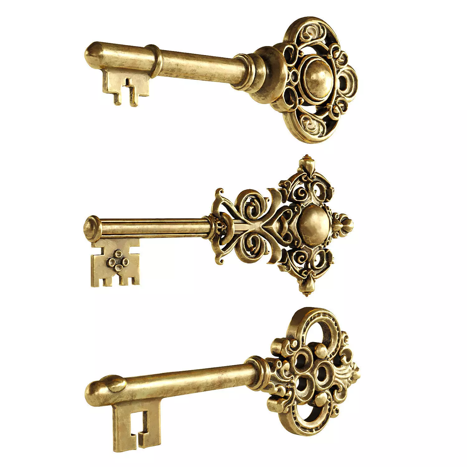 key set 1 3D model_2