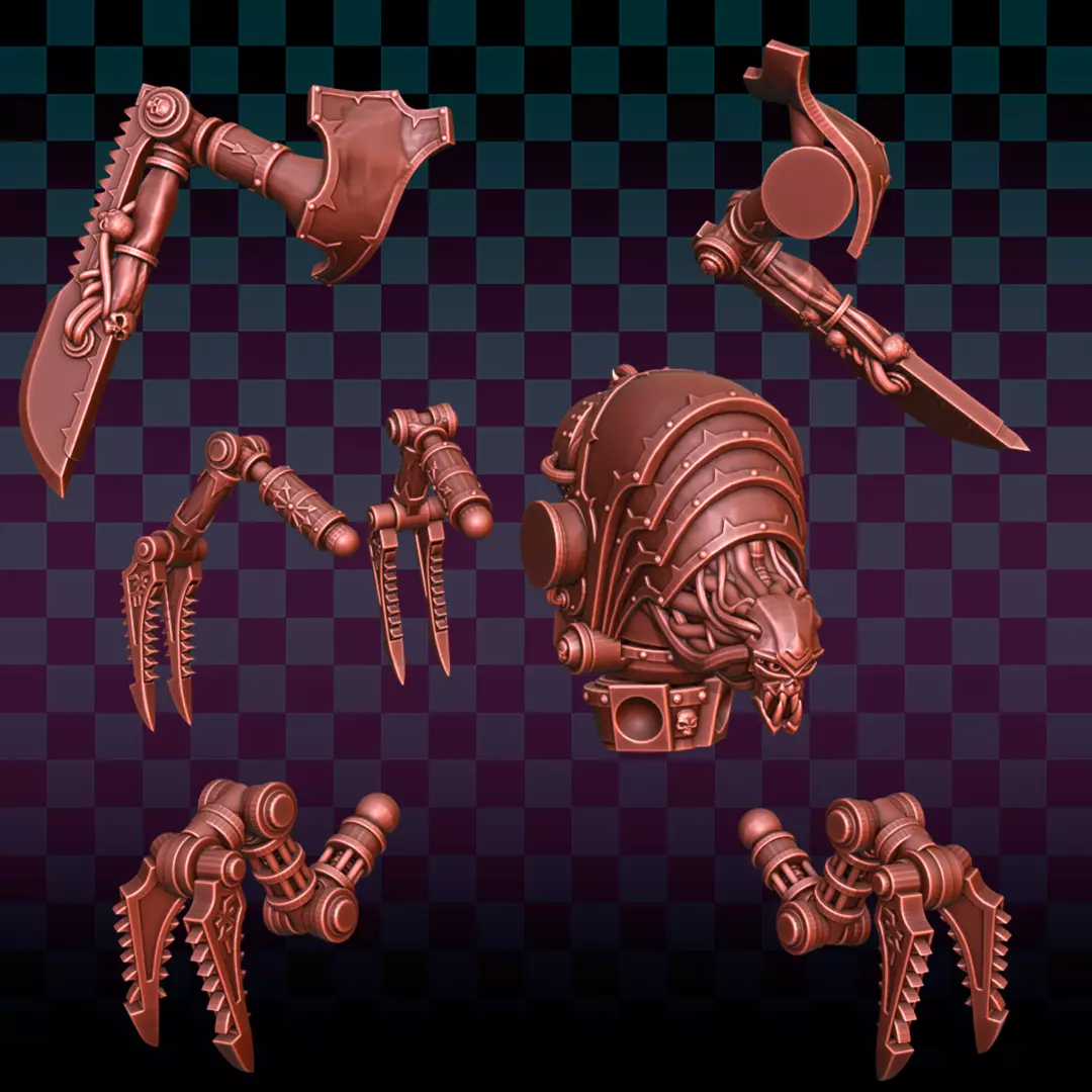 Chaos Blood Slayer 3D print model_2