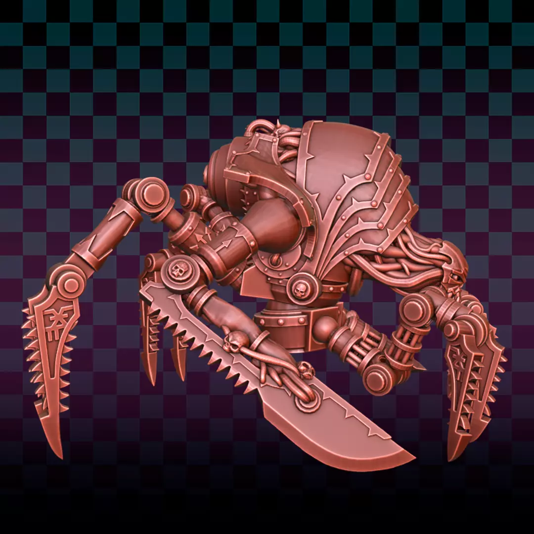 Chaos Blood Slayer 3D print model_1