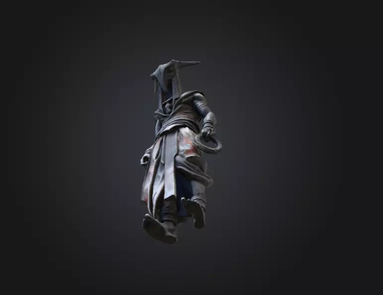 High Priest Low-poly 3D model_13