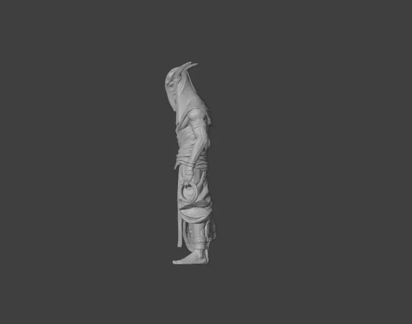 High Priest Low-poly 3D model_20