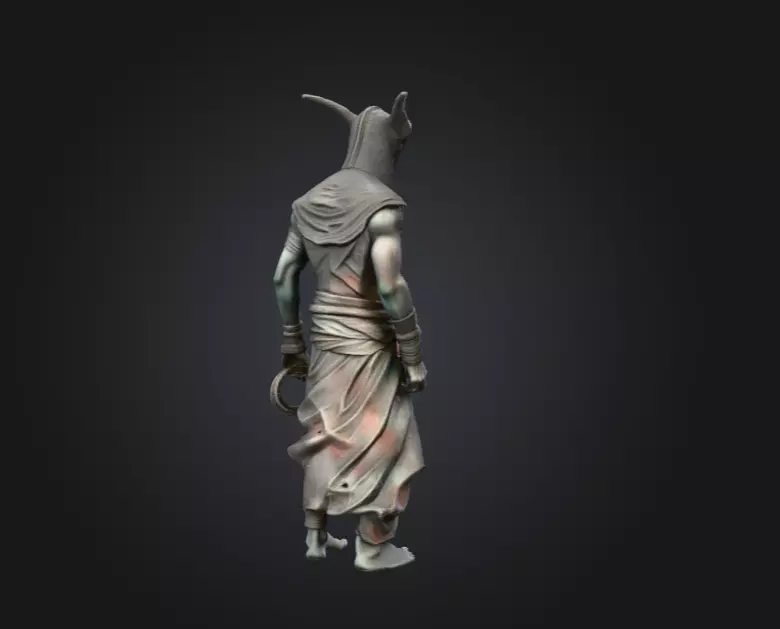 High Priest Low-poly 3D model_3