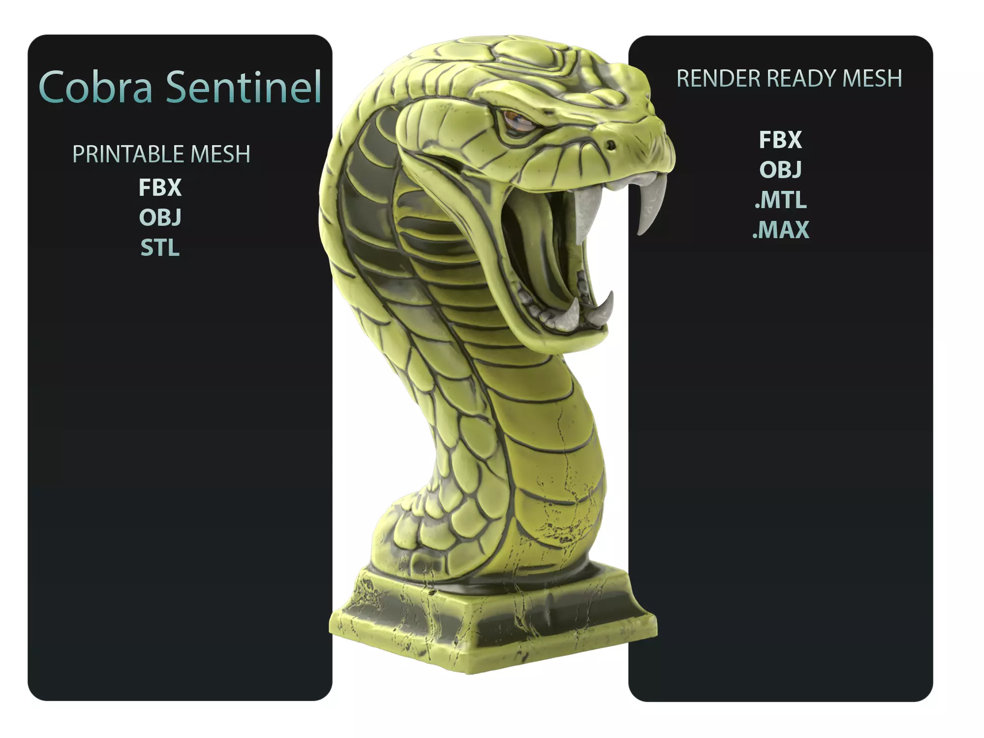 Cobra Sentinel Dual Edition 3D print model_0