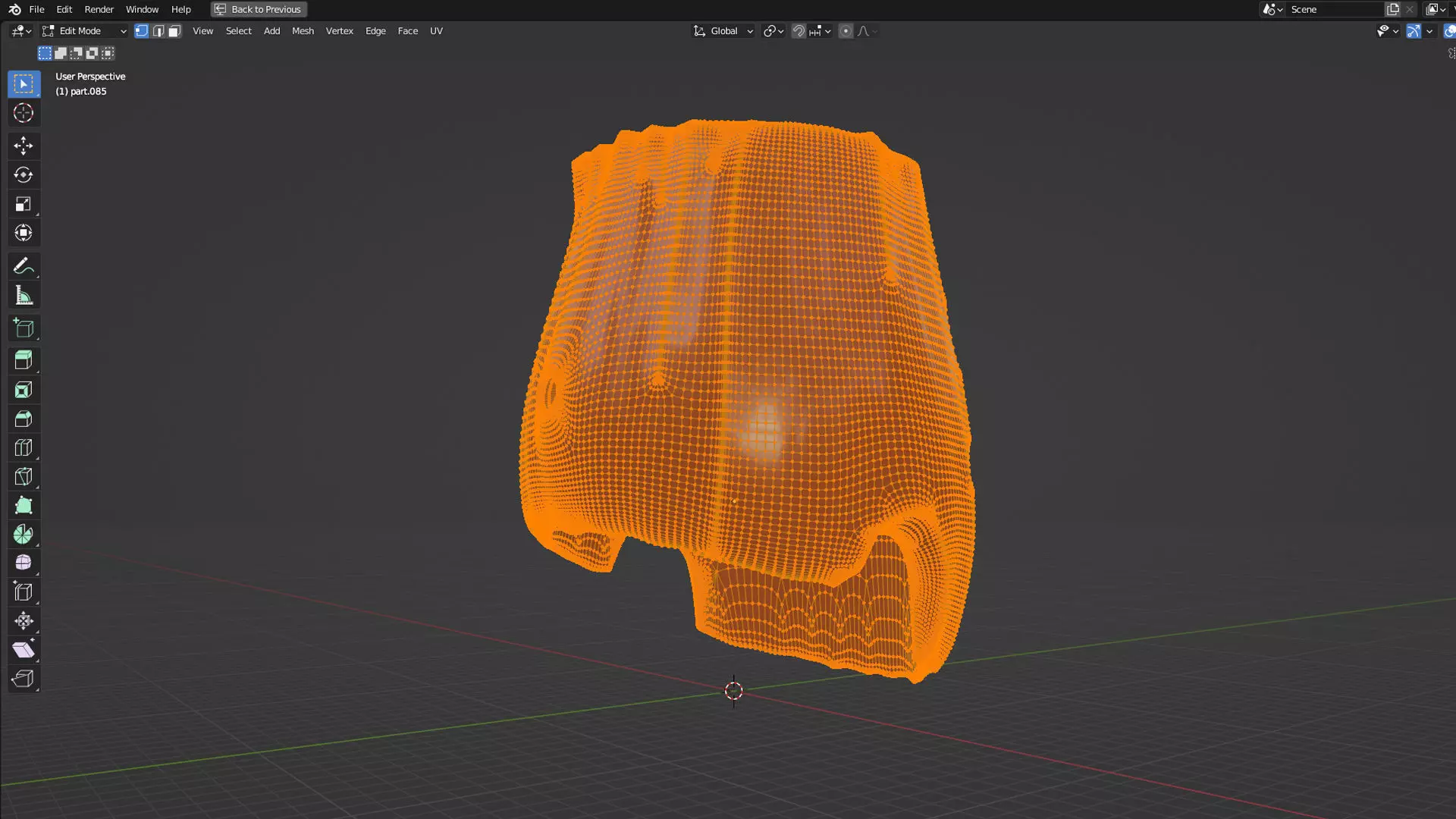 Custom3Dprint Minifigure Accessory - Minifigure Hair S2 - 086 3D print model_1