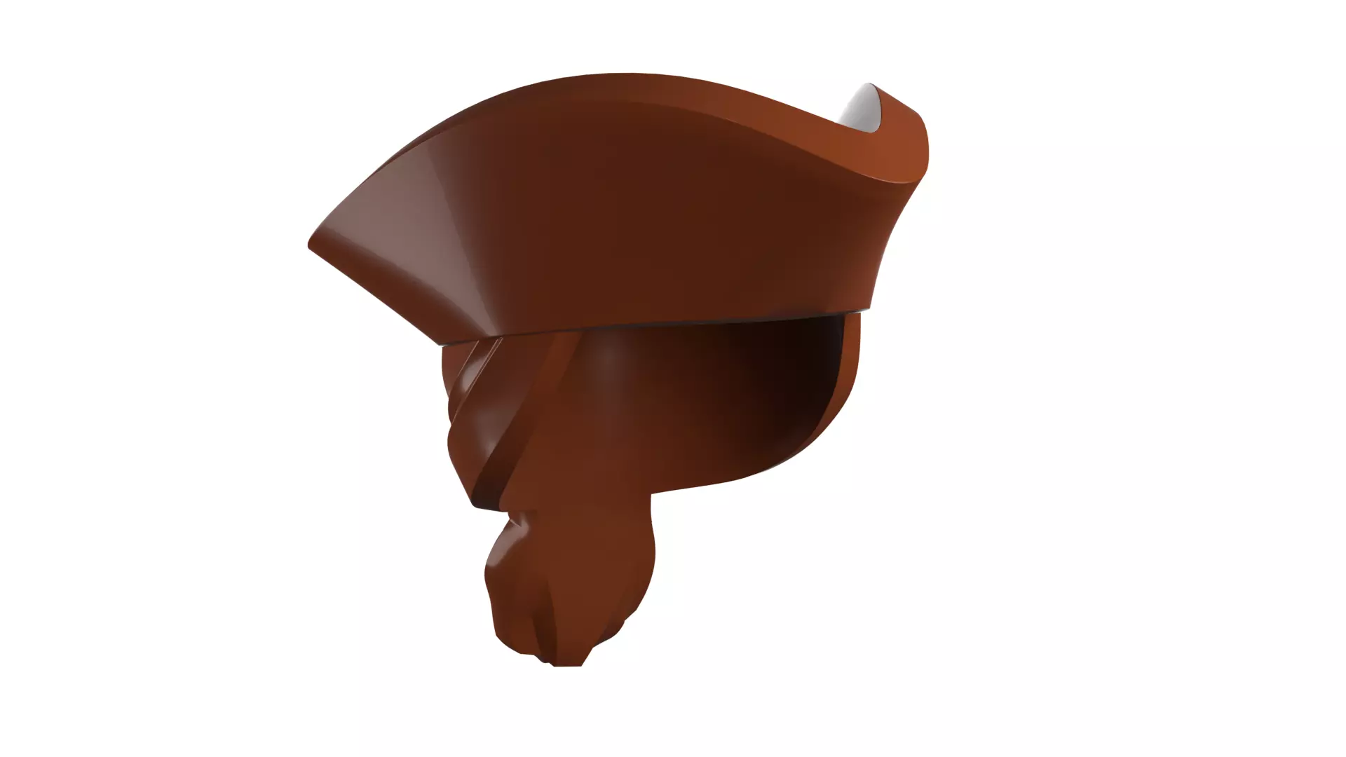 Custom3Dprint Minifigure Accessory - Minifigure Hair S2 - 087 3D print model_40