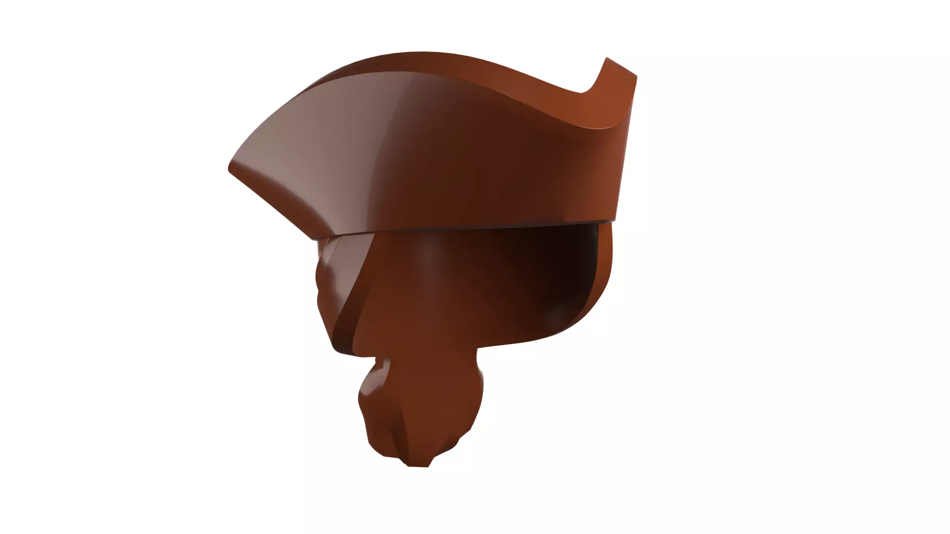 Custom3Dprint Minifigure Accessory - Minifigure Hair S2 - 087 3D print model_12