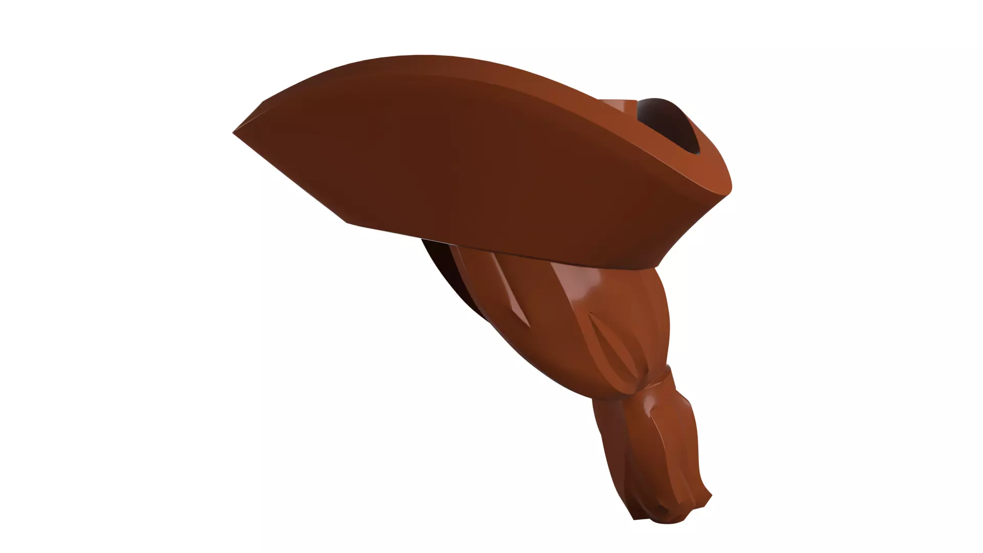 Custom3Dprint Minifigure Accessory - Minifigure Hair S2 - 087 3D print model_4