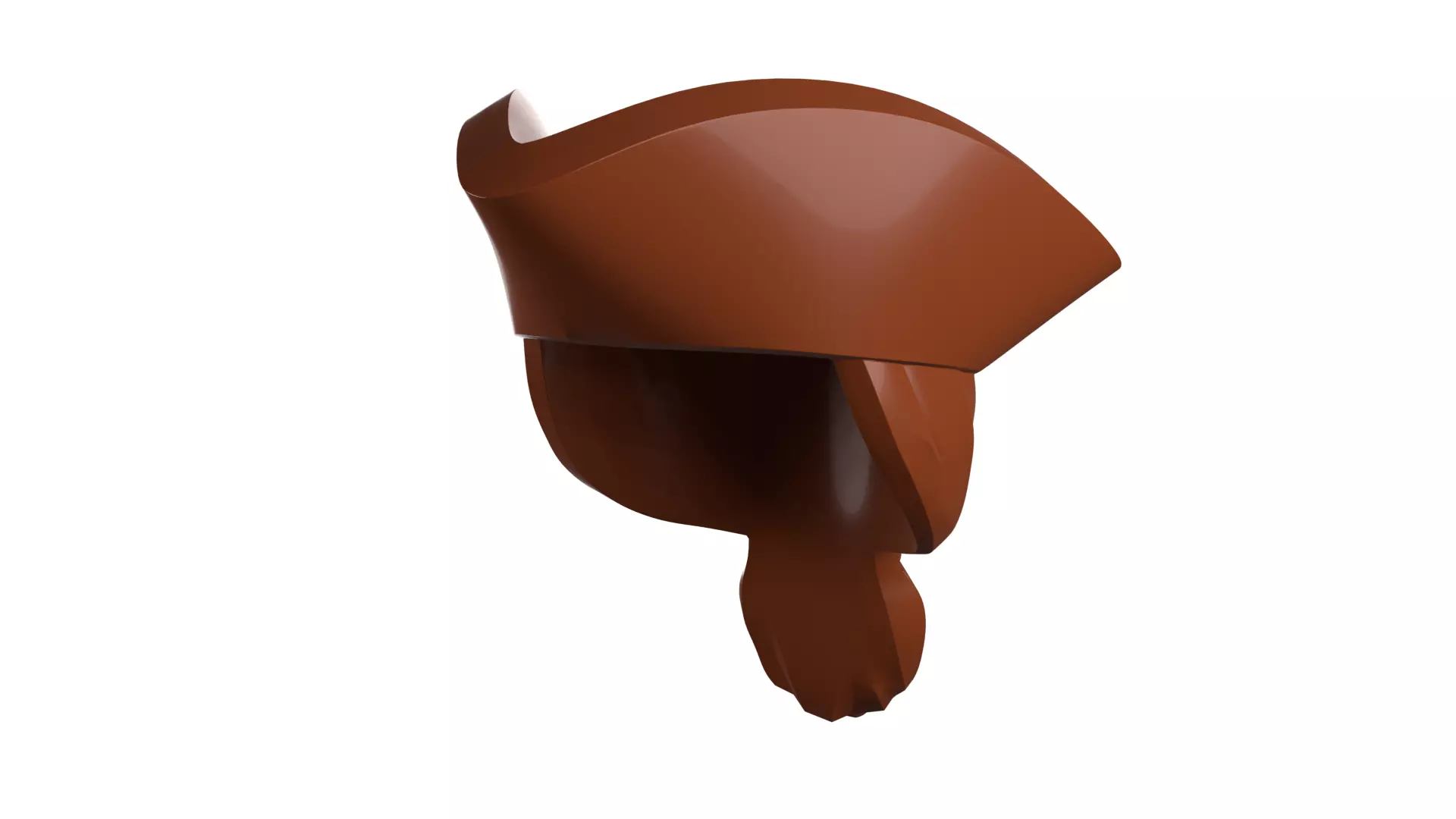 Custom3Dprint Minifigure Accessory - Minifigure Hair S2 - 087 3D print model_11