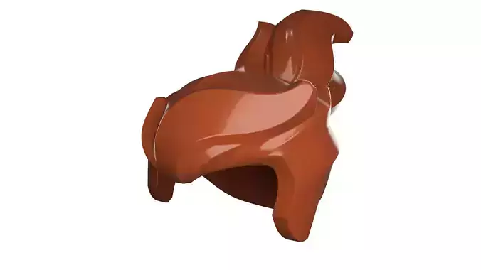 Custom 3D print Minifigure Accessory - Minifigure Hair S2 - 088