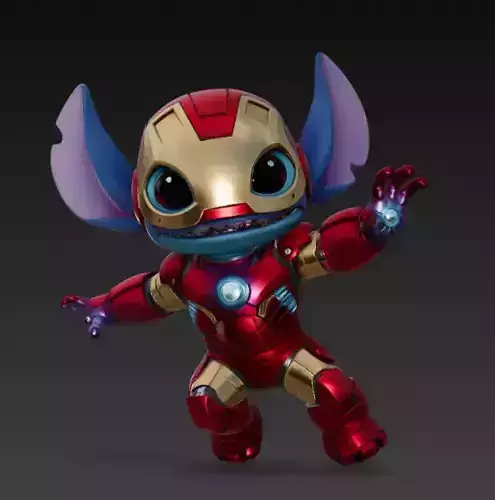 Stitch - Collectable figure 21 Iron Man