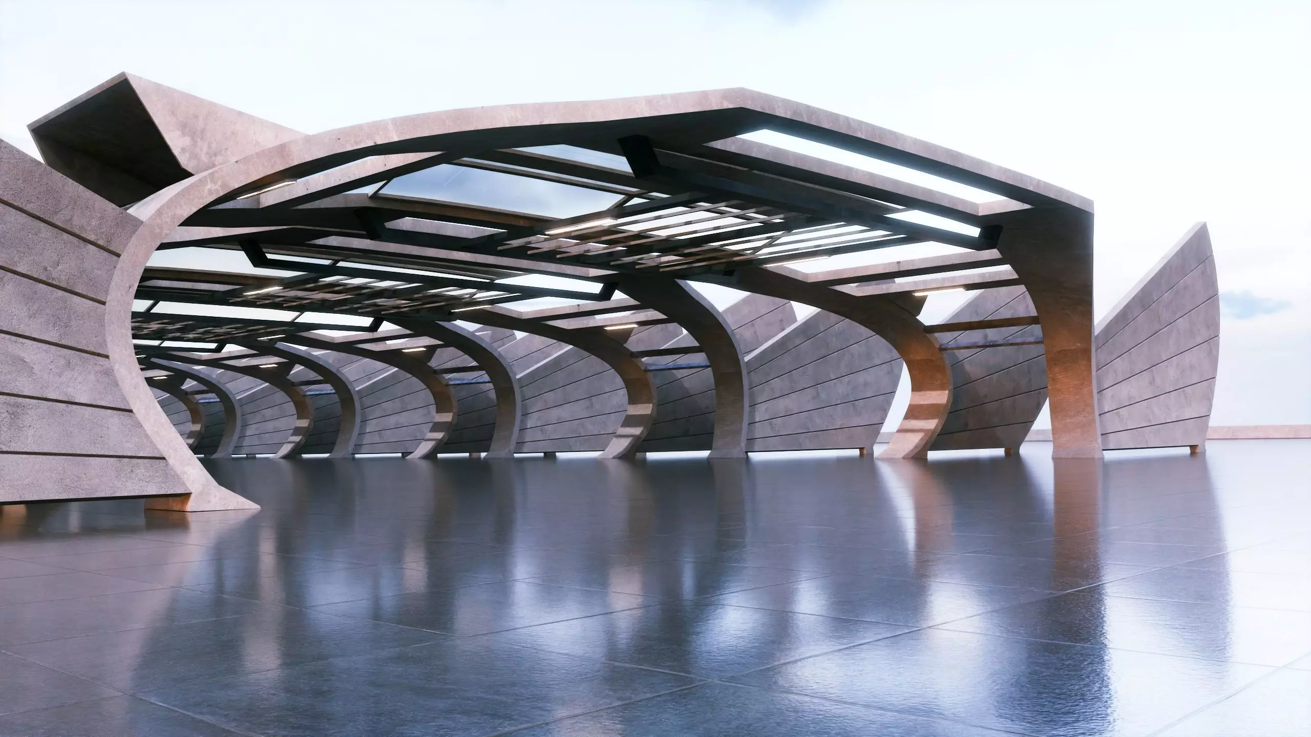 Modern Architectural Background Pack III - 3 in 1 Collection _7