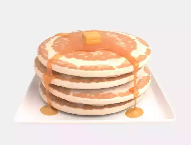 Honey Butter Pancake Model