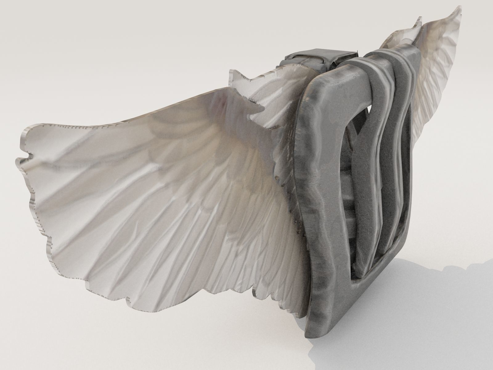 Cool Hand Grenade Belt Buckle 3D model_1