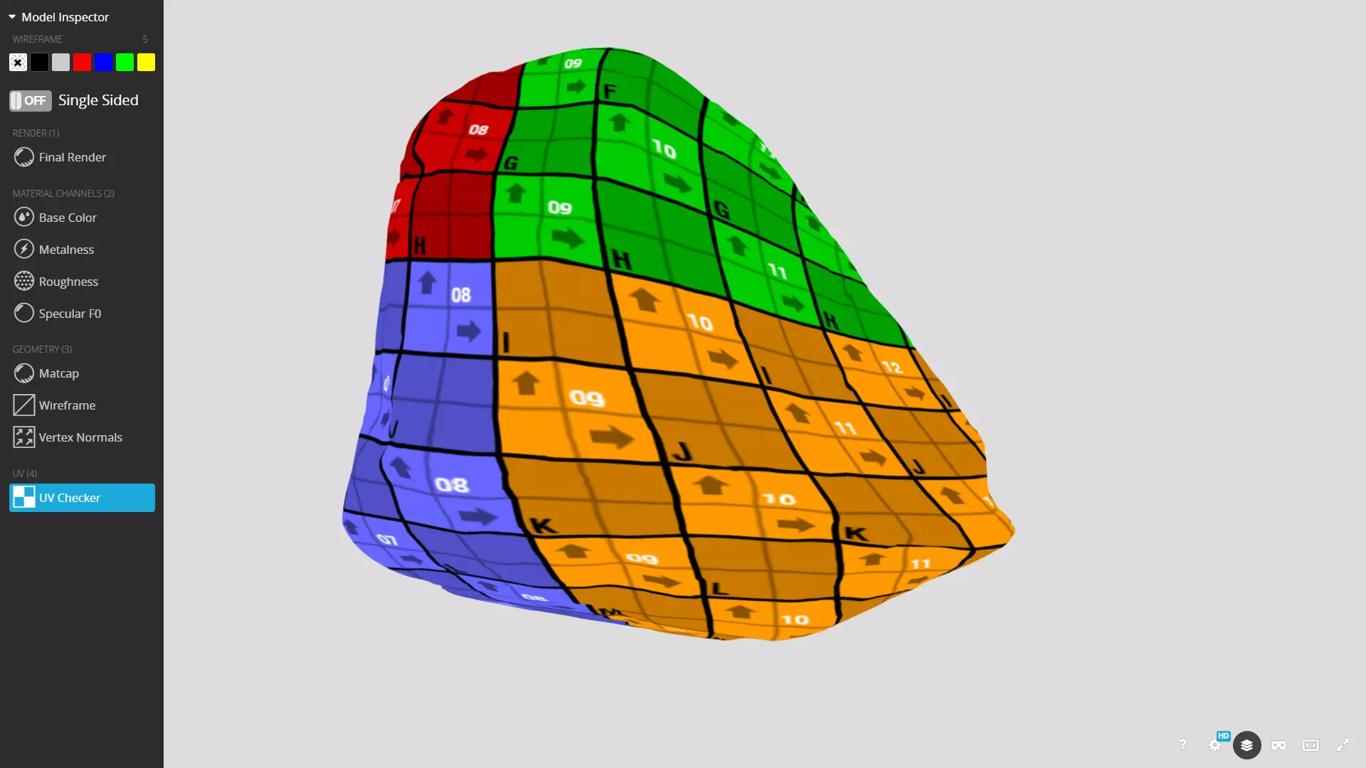 High Precision Moss Covered Rock 3D AssetKit PBR Low-poly 3D model_7