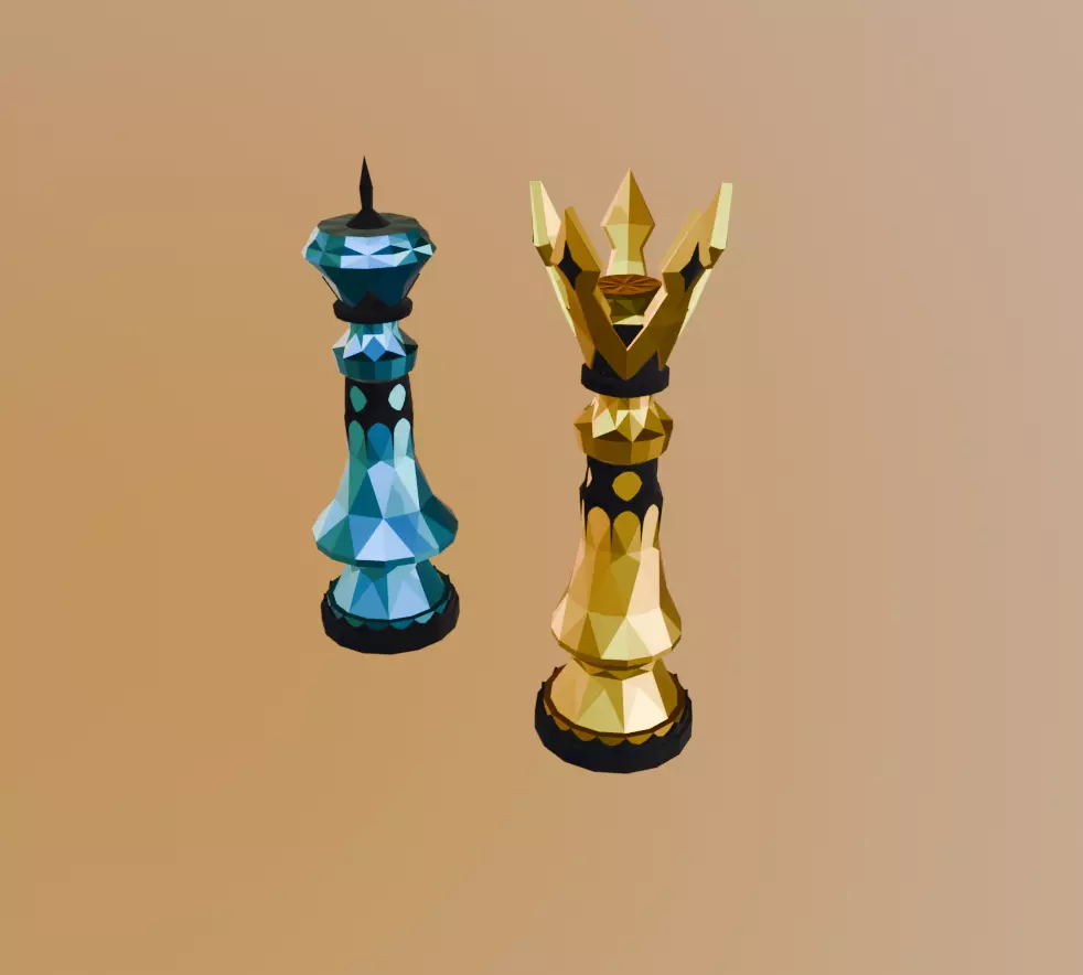 Cerydra Chess Piece 3D print model_2