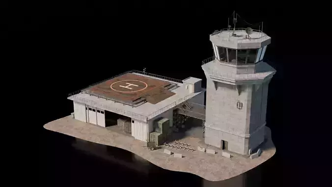 Warzone - Rooftop Hangar