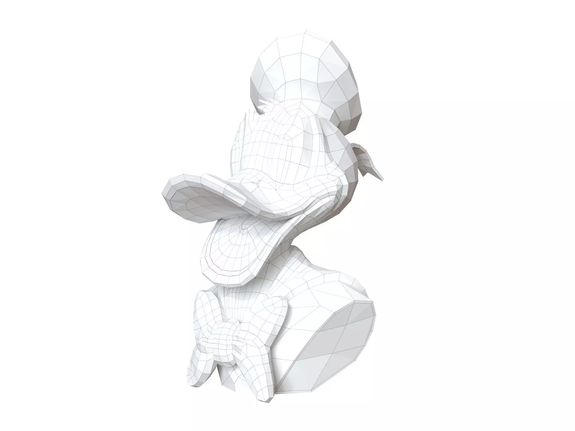 Donald - Bust 3D print model_2