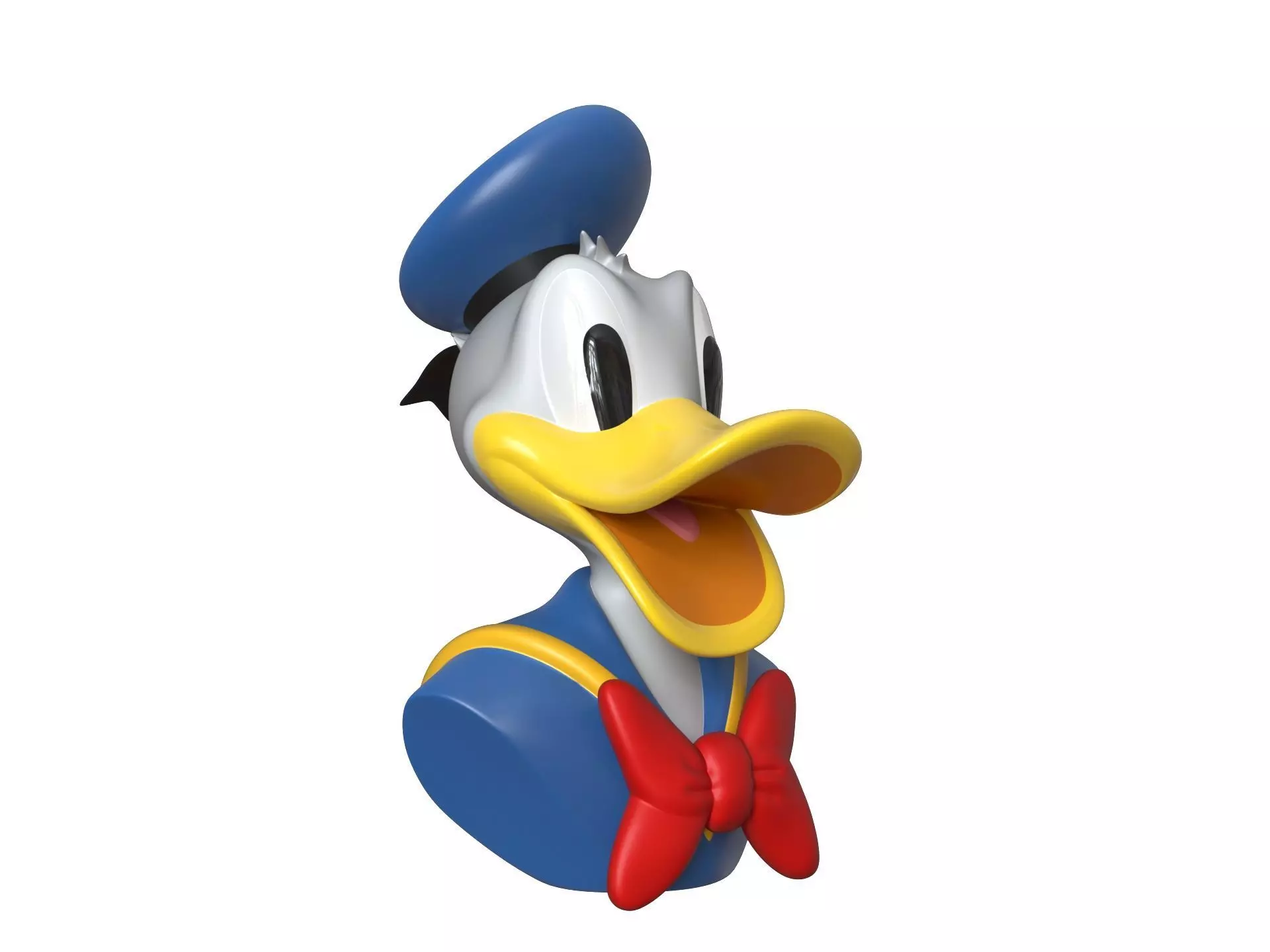Donald - Bust 3D print model_9