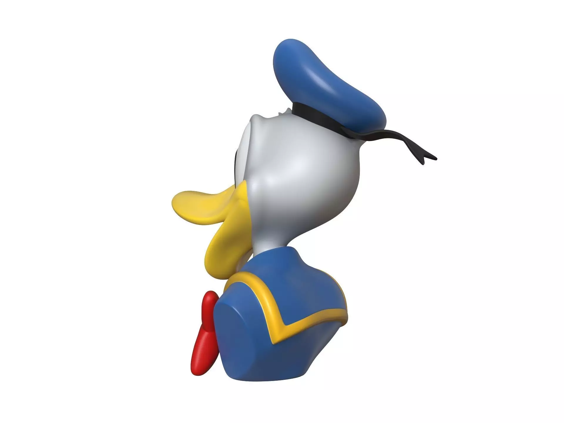 Donald - Bust 3D print model_5