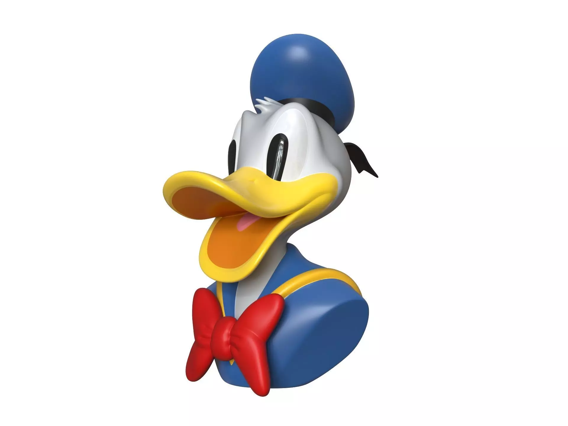 Donald - Bust 3D print model_0