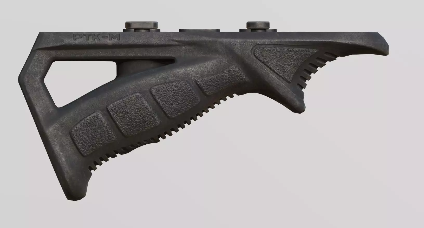 FAB Defense PTK-M Angled Foregrip For Game Low-poly 3D model_1