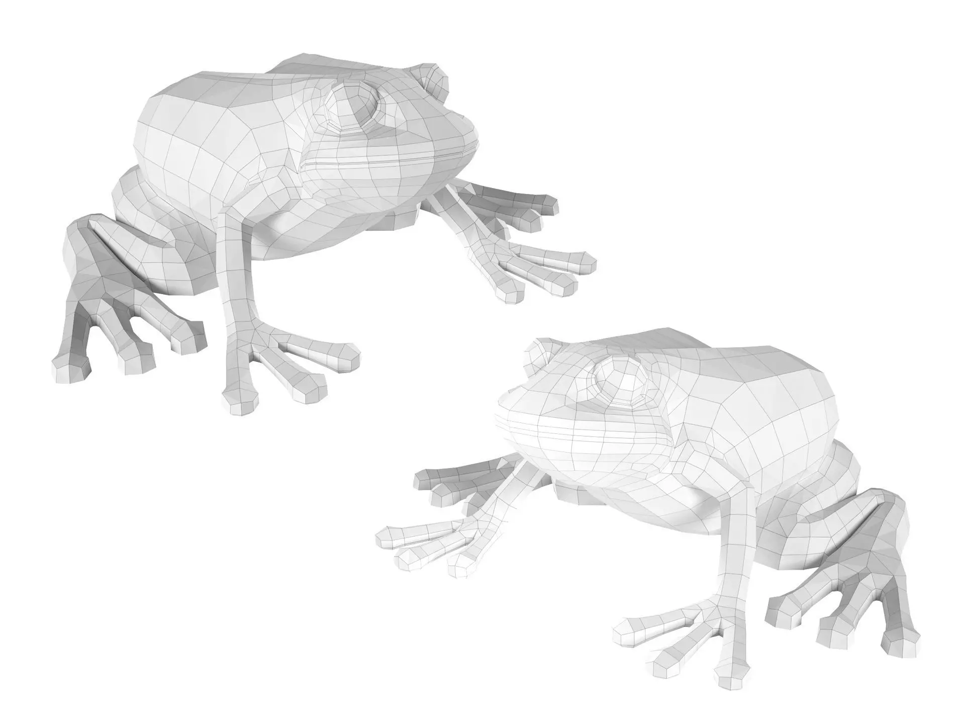 Frog Harry Potter 3D print model_2