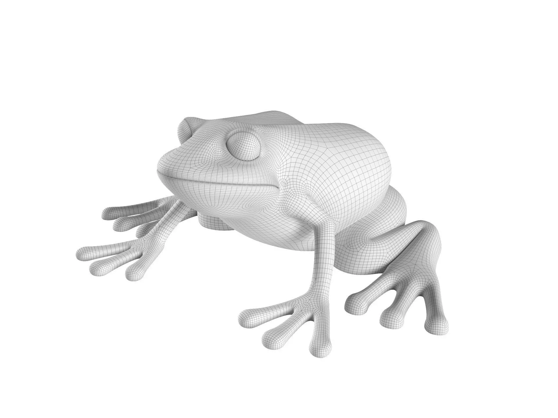 Frog Harry Potter 3D print model_1