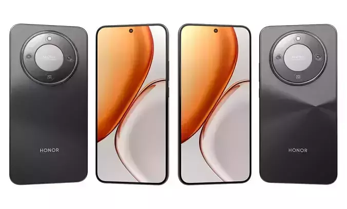 Honor X70 Black High Poly