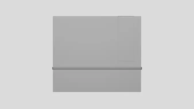 Box Package Seal - Geometry Only No Textures No Materials