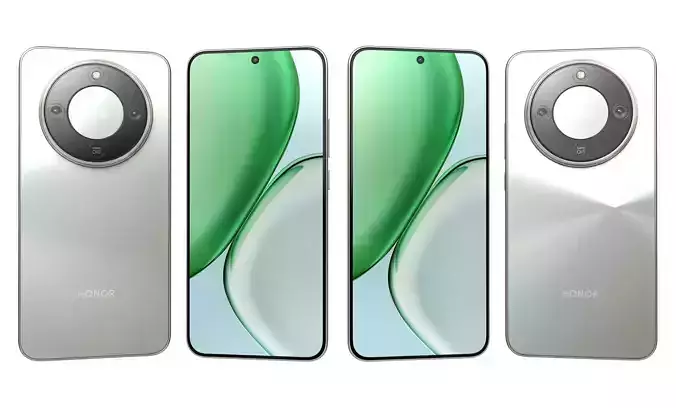 Honor X70 Green High Poly