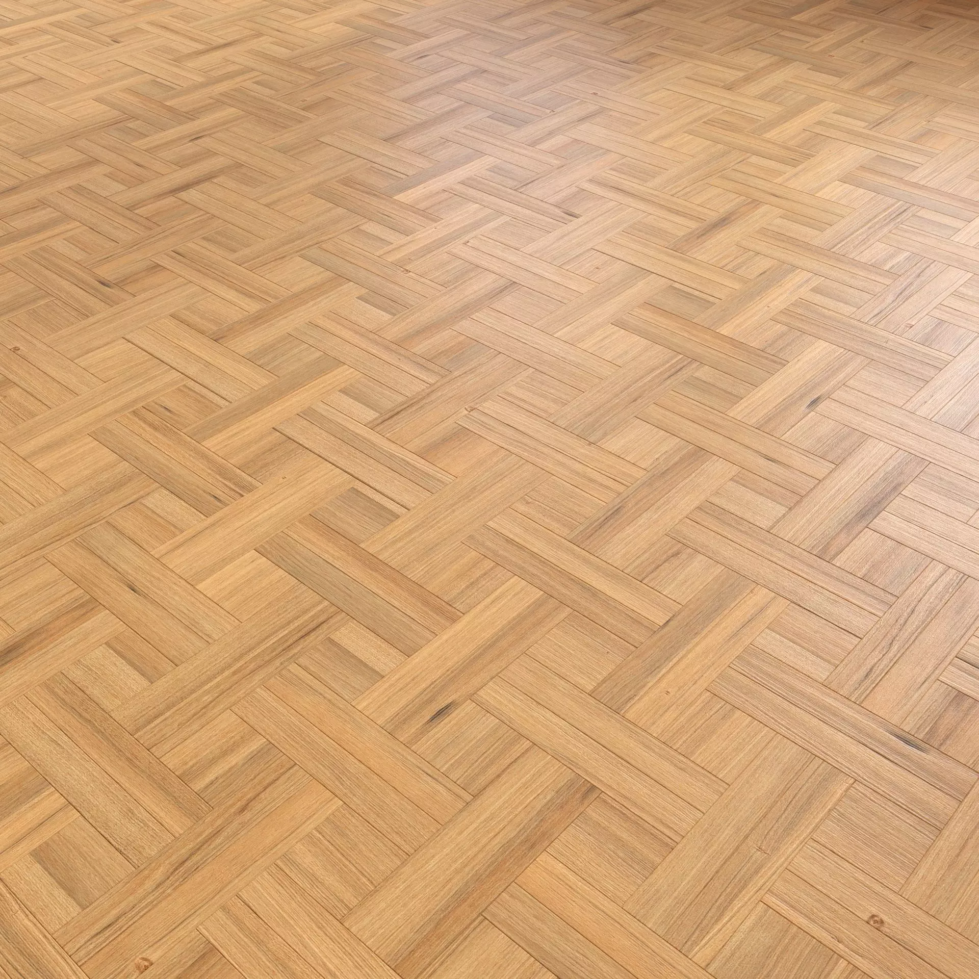 Parquet - Laminate - Wooden floor 4 in 1 3D model_11