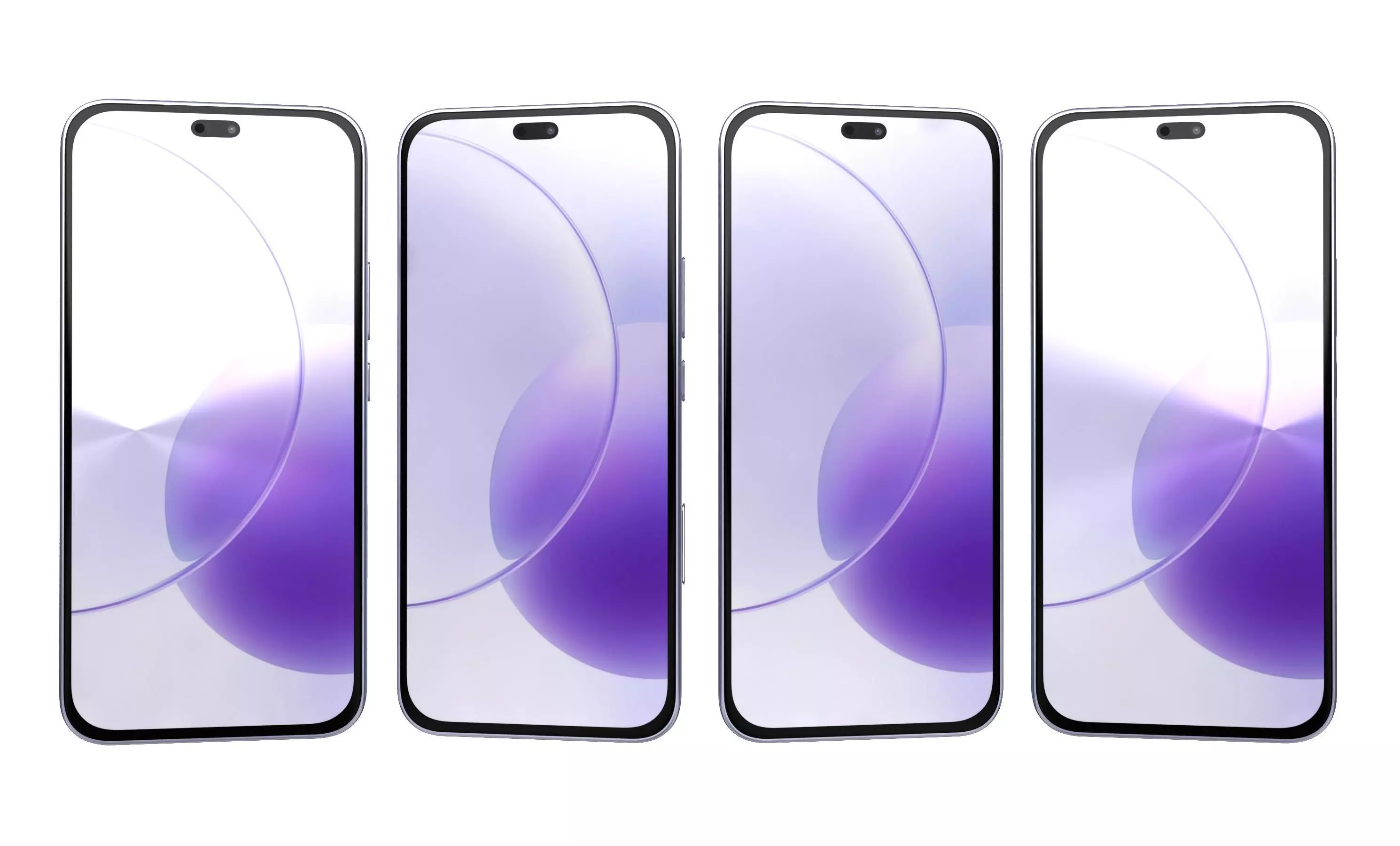 Honor X70i All Colors High Poly 3D model_12