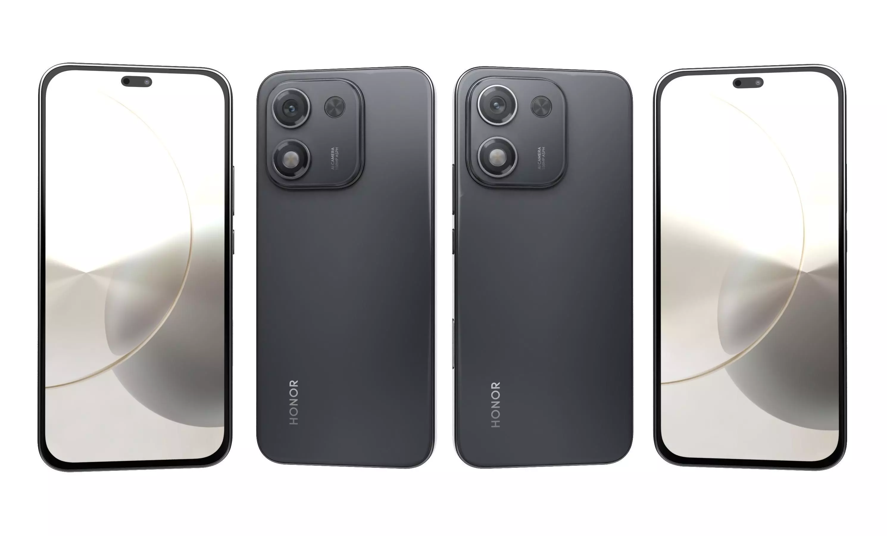 Honor X70i All Colors High Poly 3D model_10