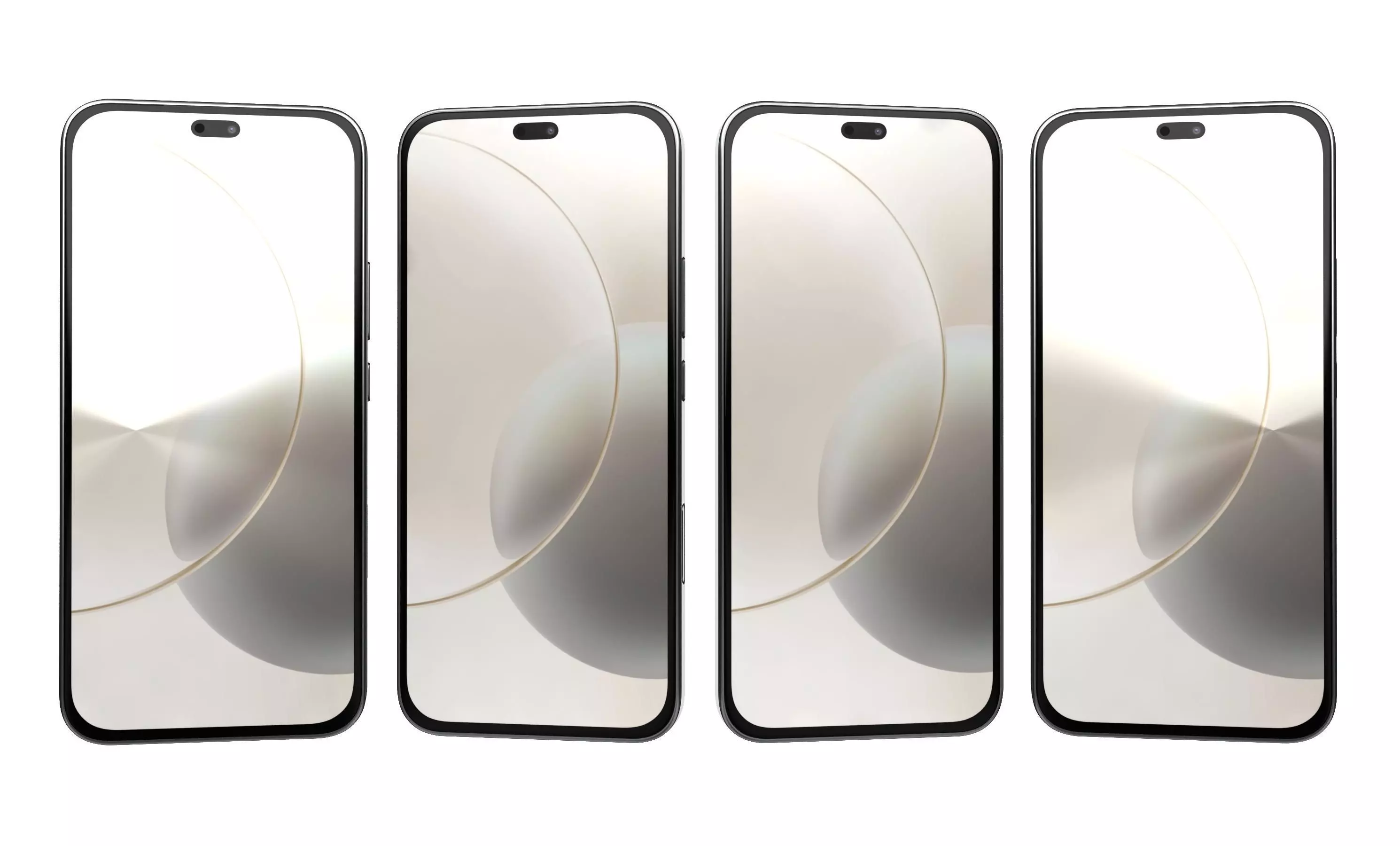 Honor X70i All Colors High Poly 3D model_9