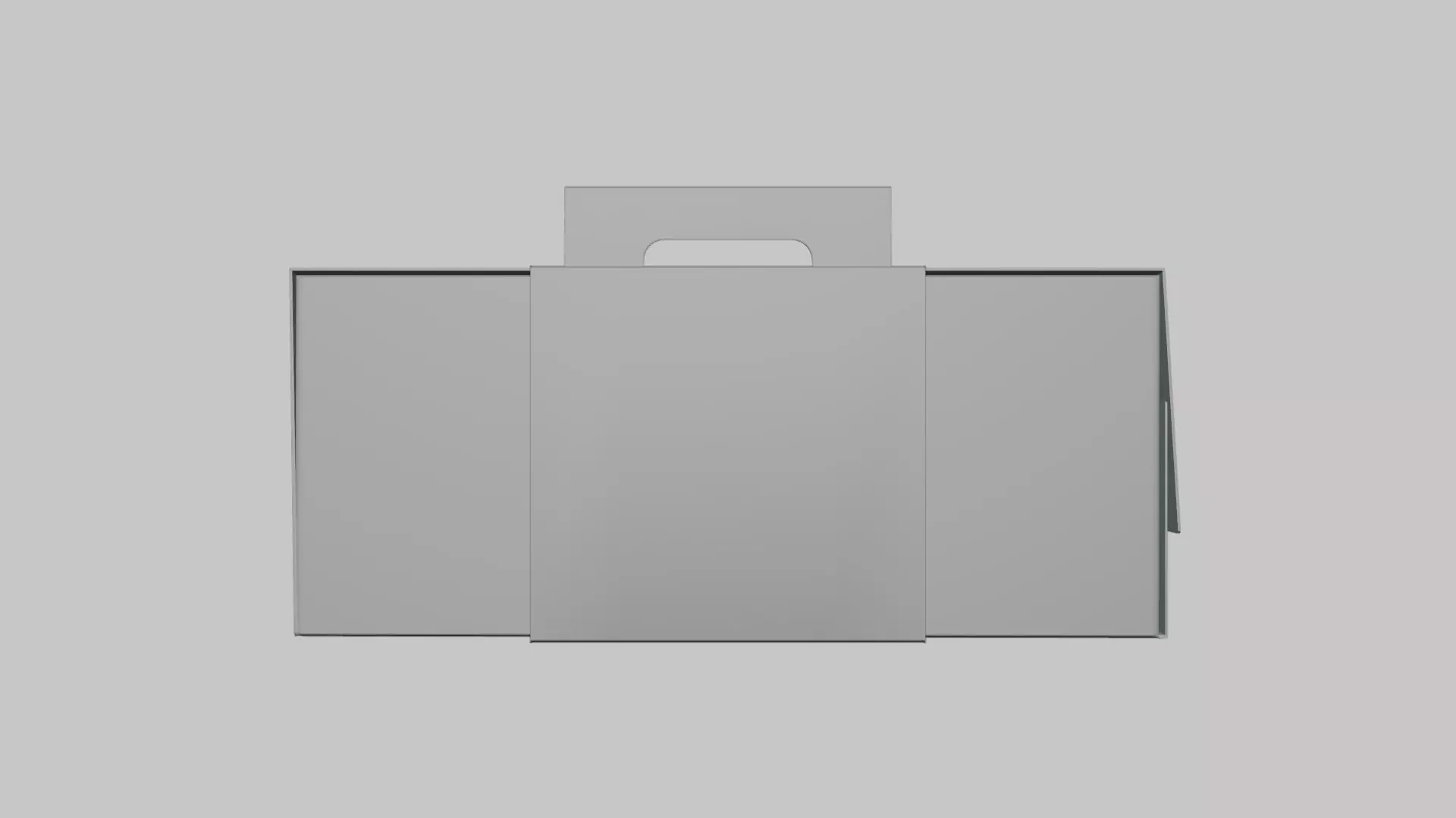 Box Holder - Geometry Only No Textures No Materials 3D model_0