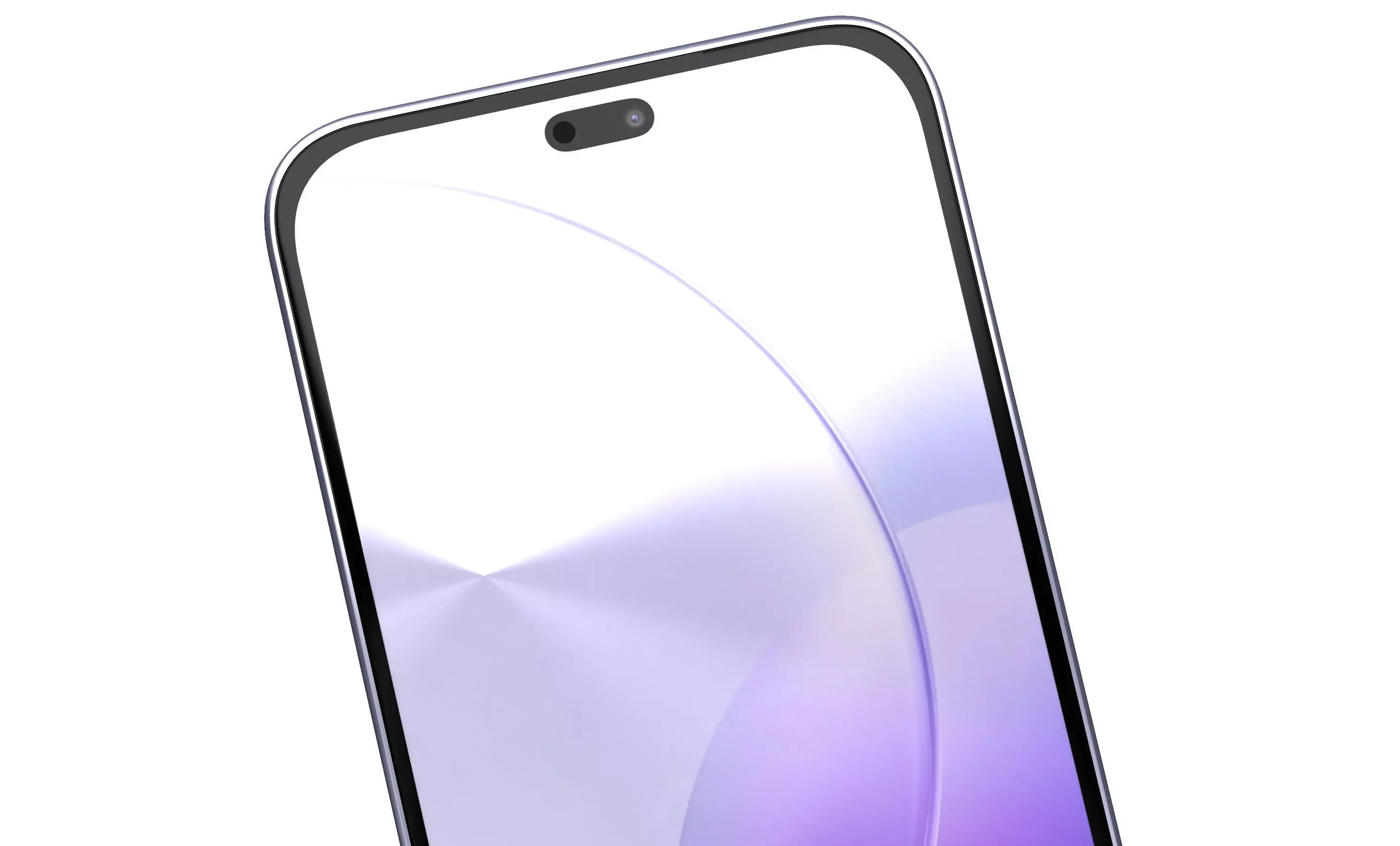 Honor X70i Magnolia Purple High Poly 3D model_17