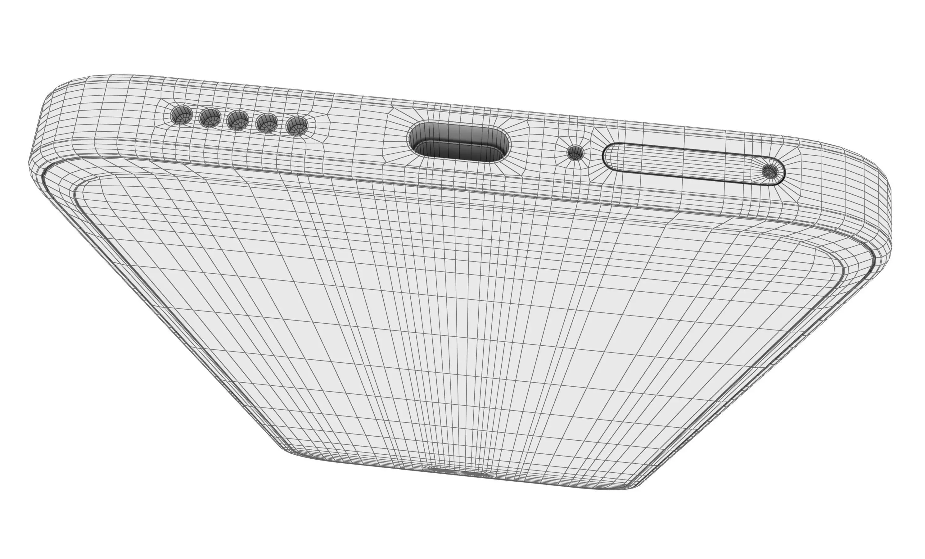 Honor X70i Magnolia Purple High Poly 3D model_20