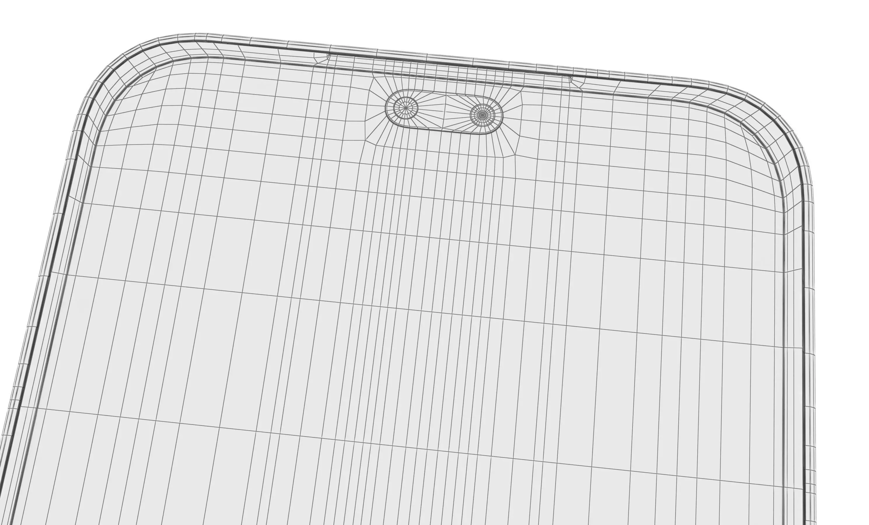 Honor X70i Magnolia Purple High Poly 3D model_24