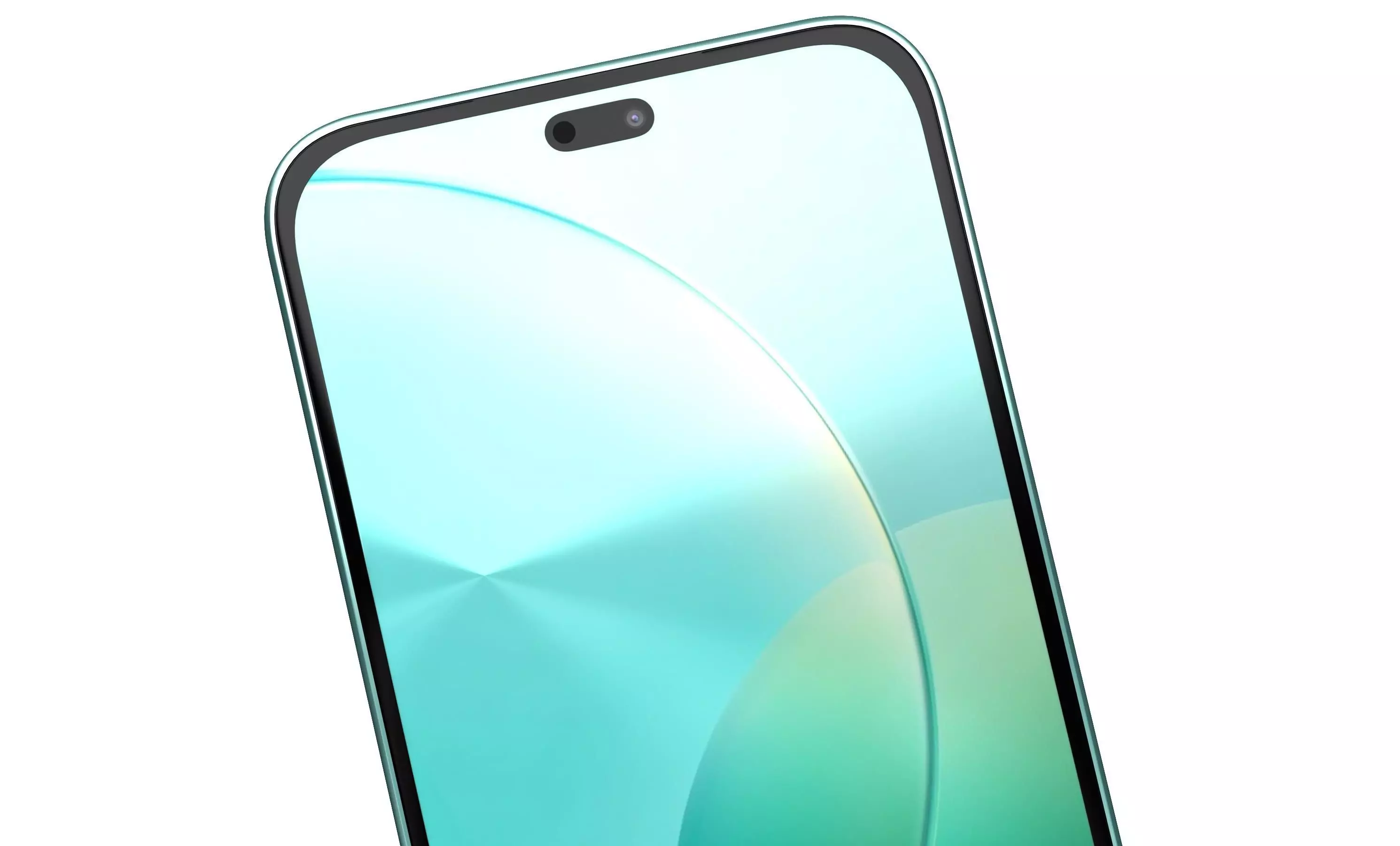 Honor X70i Sky Blue High Poly 3D model_8