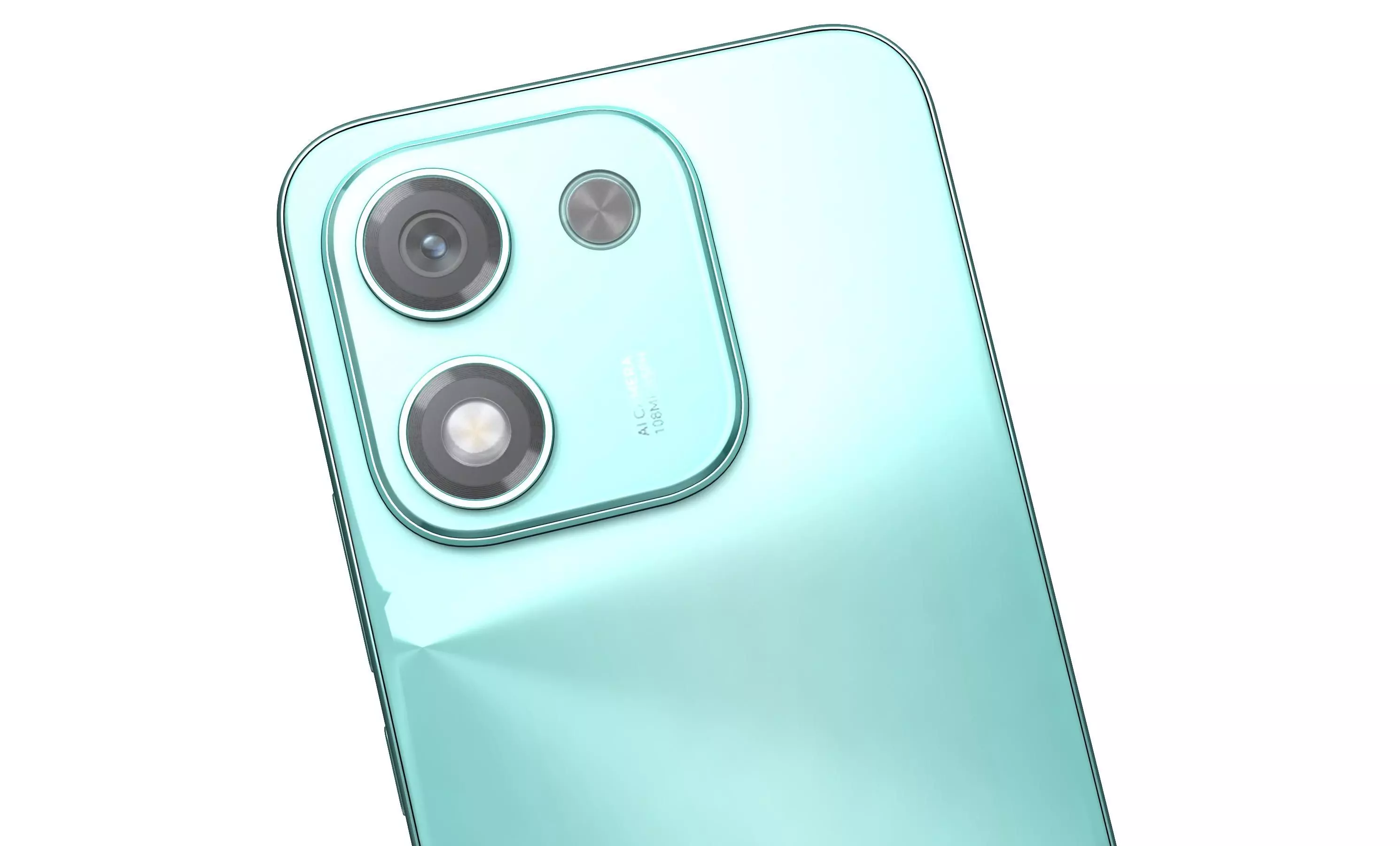 Honor X70i Sky Blue High Poly 3D model_9