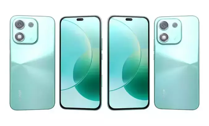 Honor X70i Sky Blue High Poly