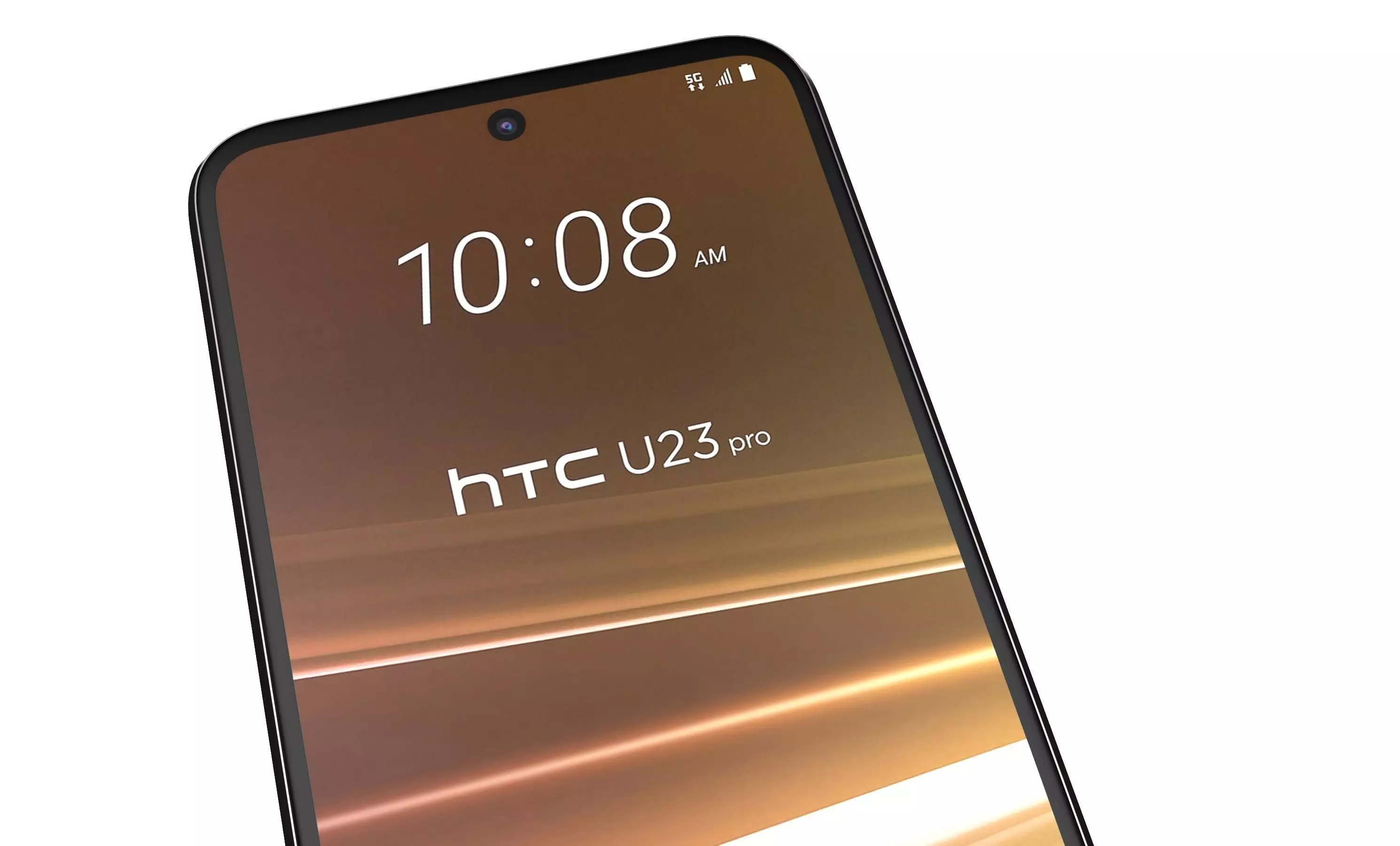 HTC U23 Pro Brown High Poly 3D model_15