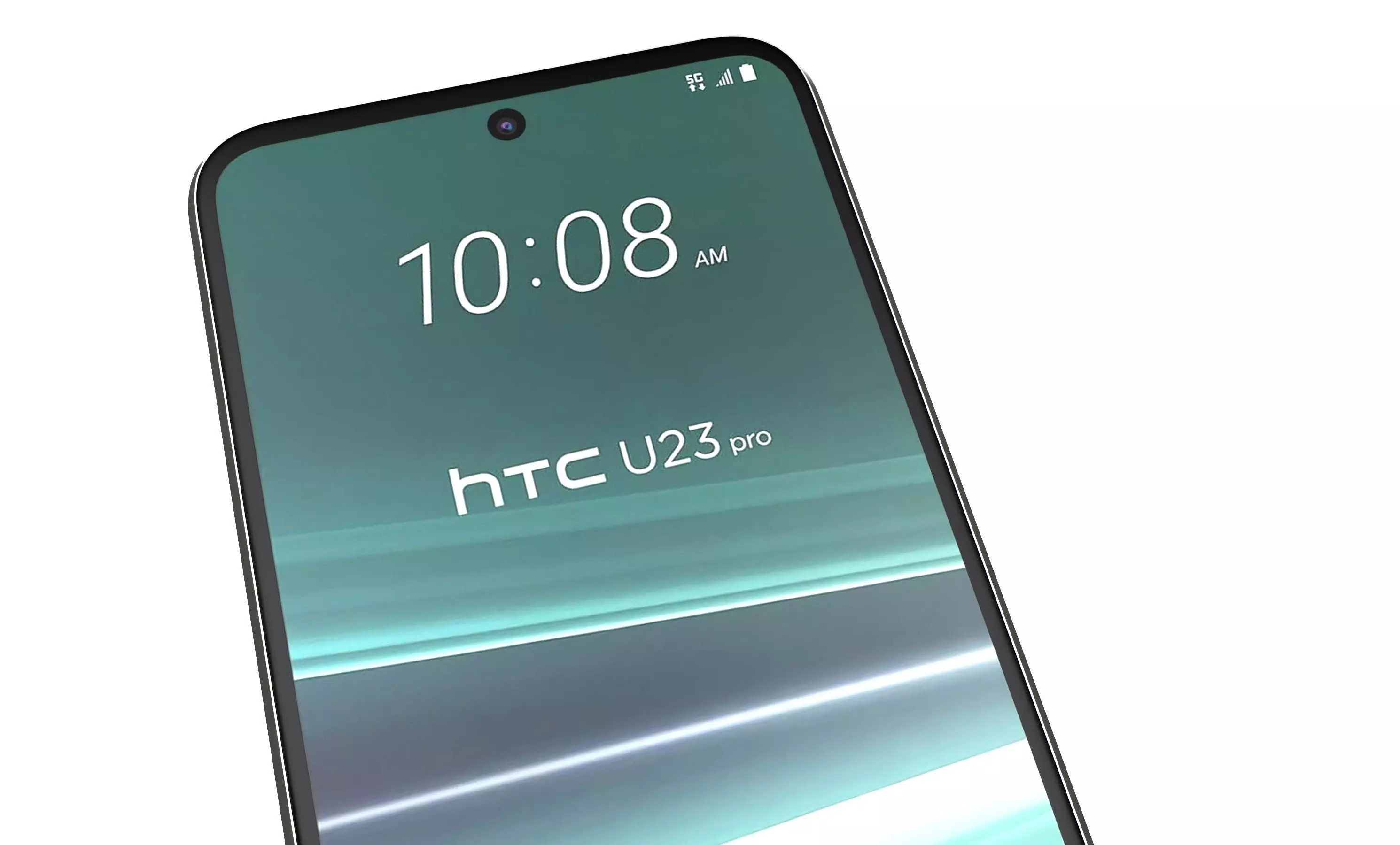 HTC U23 Pro Brown And White High Poly 3D model_32