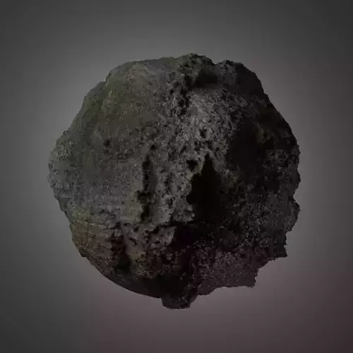 Mossy Rock full customizable PBR material blender Texture