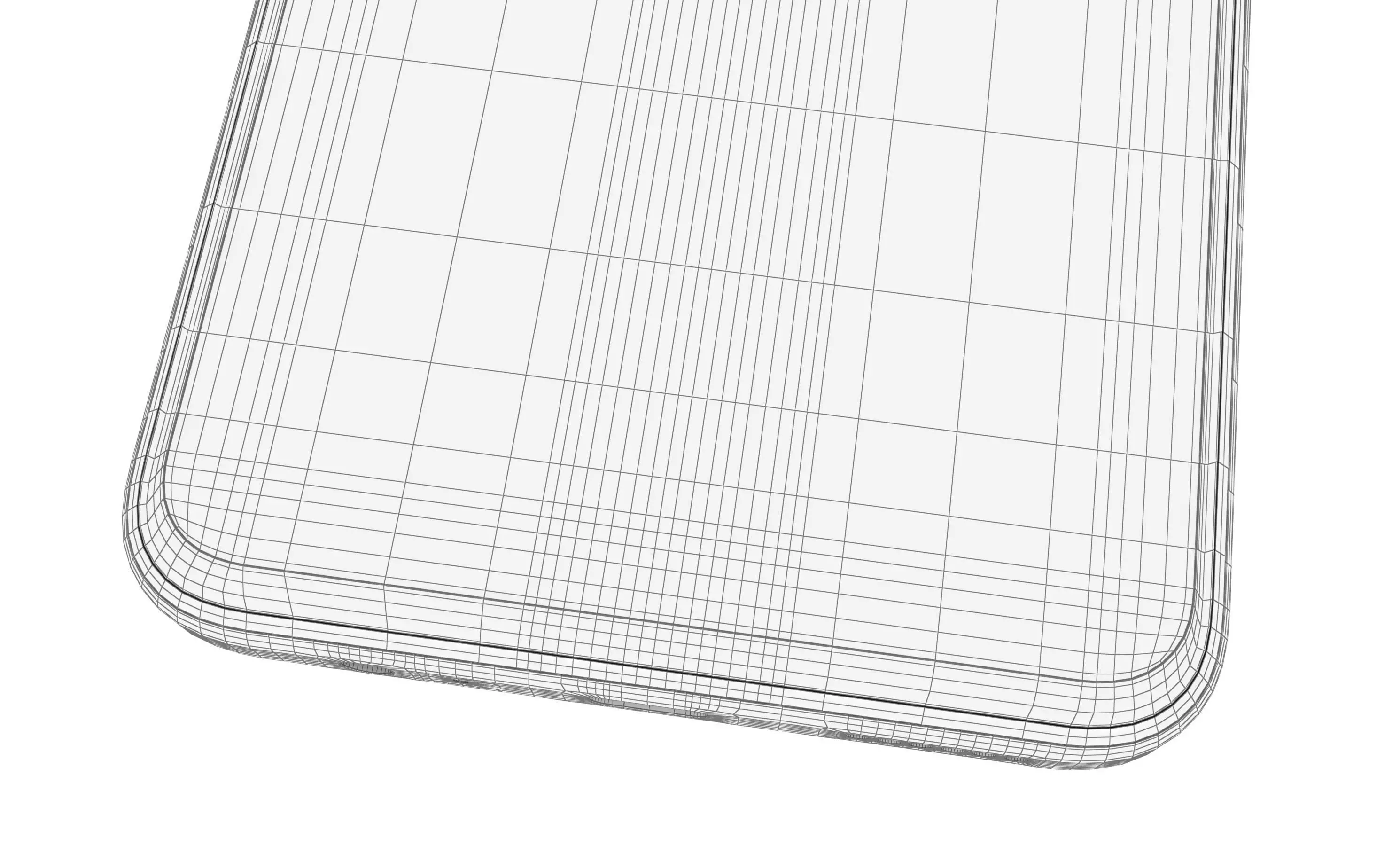 Huawei Enjoy 60 Blue High Poly 3D model_18